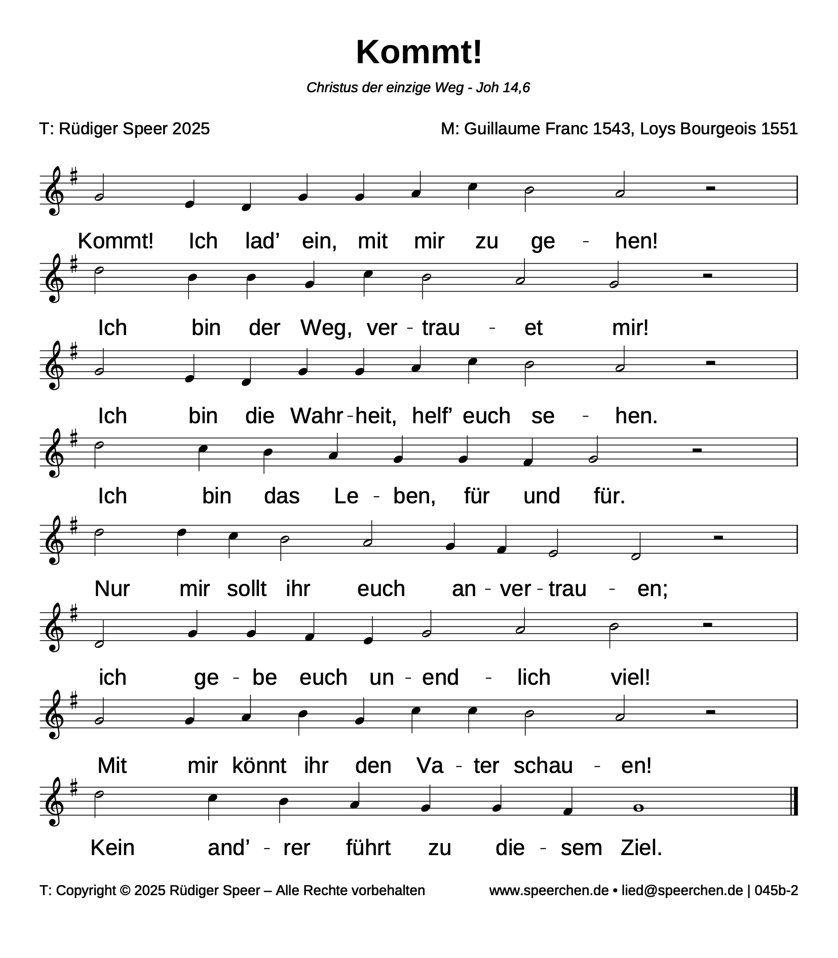 Noten mit Text