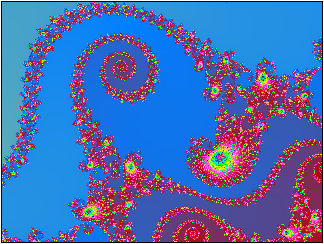 Blue Filigree